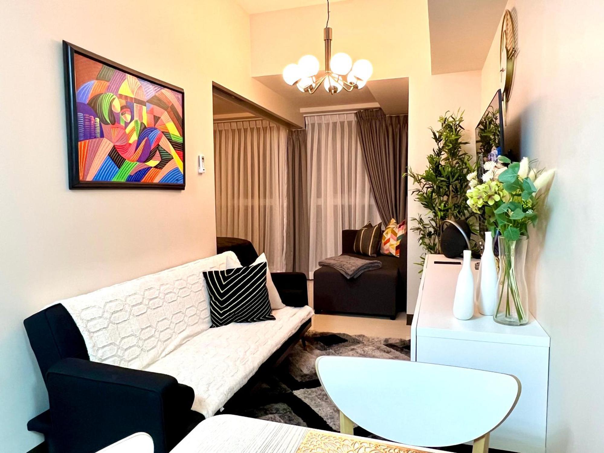 Daniella'S Modern & Cozy Suite In Uptown Bgc Manilla Buitenkant foto